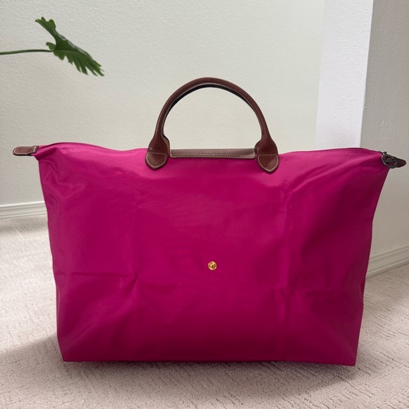 Longchamp LE PLIAGE Original L Travel Bag Large - Fuschia Pink - Picture 2 of 11